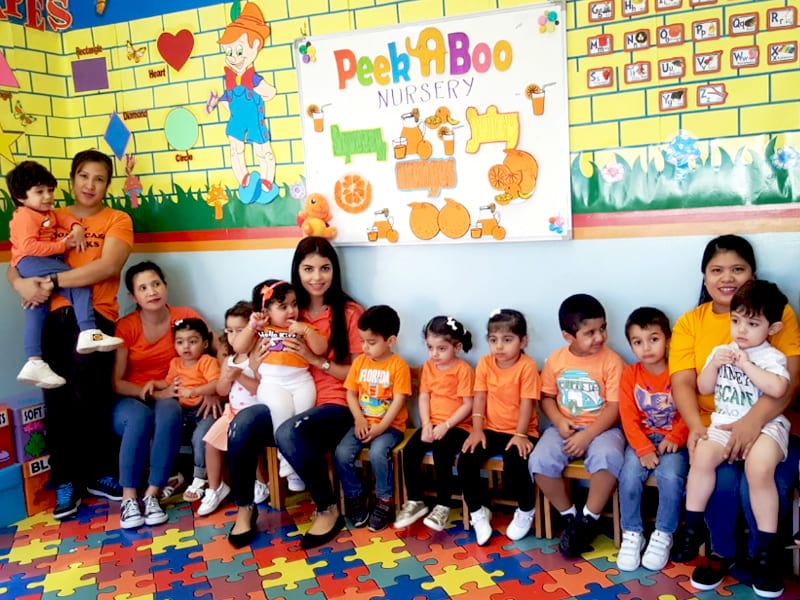 peekaboo nursery in Qatar